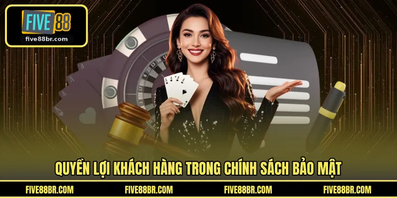 Quyền lợi khách hàng trong chính sách bảo mật